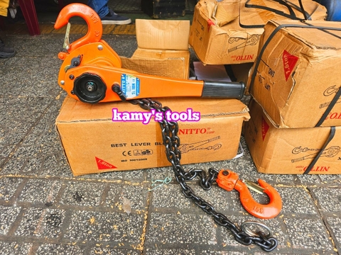 Pa lăng xích lắc tay Nitto 1.5 tấn 1.5m (1.5 mét) VR-15 cao cấp
