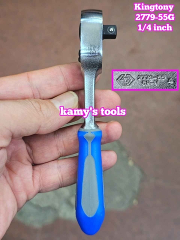 Cần tuýp siết tự động 1/4 inch Kingtony 2779-55G dài 134mm