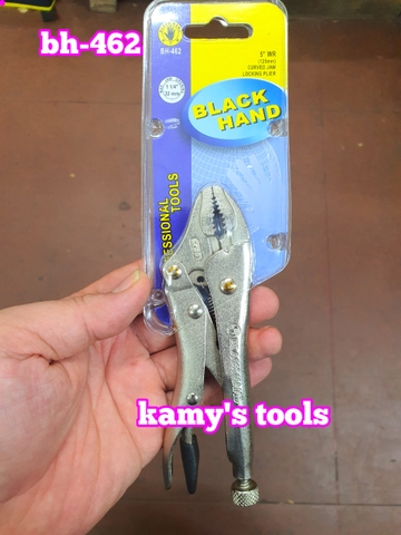 Kìm bấm chết 5 inch 125mm BH-462 và mũi nhọn 6 inch 150mm BH-475 cao cấp Black Hand đài loan