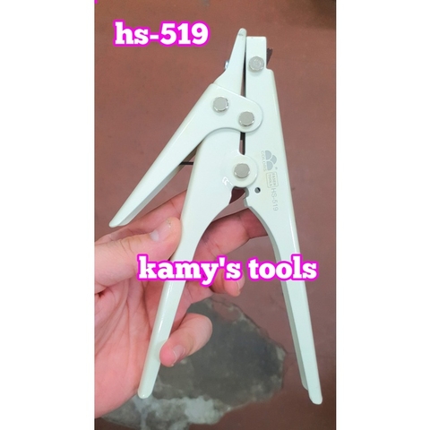 Kìm Rút Cắt Dây Thít Nhựa Fasen Hs-519, Súng Rút Dây Thít Nhựa