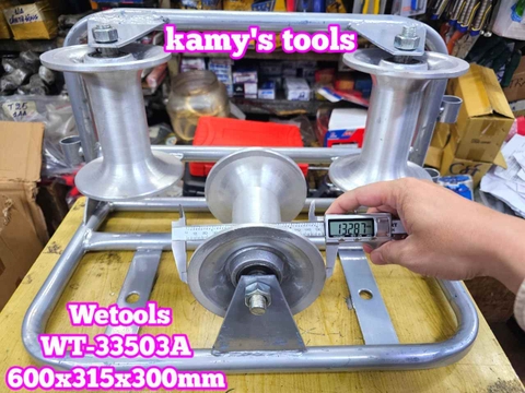 Con lăn góc kéo cáp điện Wetools WT-33503A 600x315x300mm nặng 8.6kg