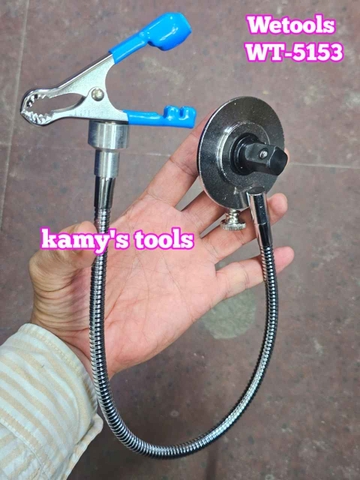 Dụng cụ đồng hồ đo góc quay lực siết bulong đồng hồ đo góc siết có kẹp 1/2 inch Wetools WT-5153