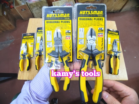 Kìm cắt Hotssman Cr-V 6” 8”, Kiềm Cắt bán lẻ từng cái