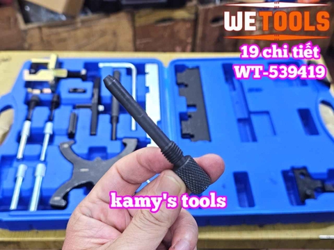 Bộ dụng cụ cân cam dưỡng đặt cam xe Ford Mazda 19 chi tiết Wetools WT-539419