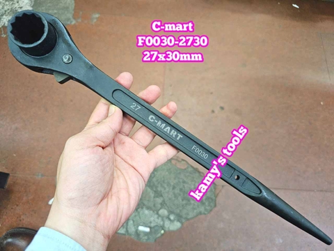 Cờ lê đuôi chuột tự động C-mart 24x27, 24x30, 27x30, 27x32, F0030-2427, F0030-2430, F0030-2730, F0030-2732