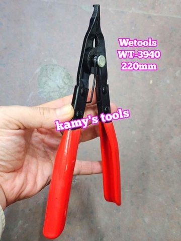 Kìm mở phe miệng dẹp xe hơi ô tô 9 inch 220mm Wetools WT-3940