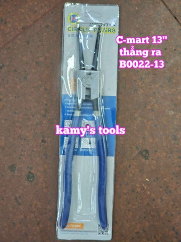 Kìm mở phe C-mart dài 13 inch 325mm thẳng ra B0022-13 thẳng vô B0023-13