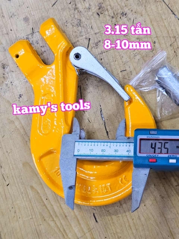 Móc cẩu chốt lưỡi gà 3.15 tấn dùng cho 8-10mm Wetools WTCH-0310