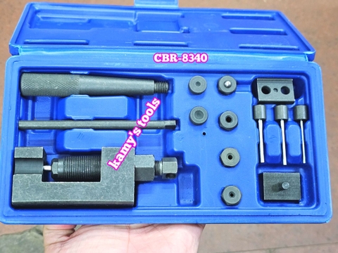 Bộ cảo vam tháo mở mắt xích sên xe gắn máy Kamytools CBR-8340 xích 520-525-530-630