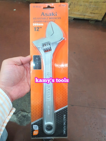 Mỏ lết Asaki 6 inch 8 inch 10 inch 12 inch AK-7632 AK-7633 AK-7634 AK-7635