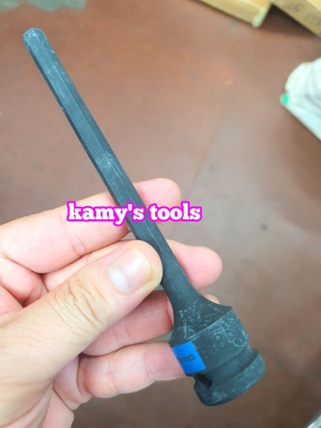 Tuýp lú đầu lục giác kingtony 1/2 inch dài 150mm 5-14mm 407505 407506 407508 407510 407512 407514