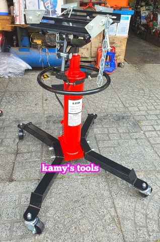 Giá đỡ hộp số kiểu đứng 0.5 tấn 2 tầng 2 ty bơm nặng 42kg chưa bao bì kamytools