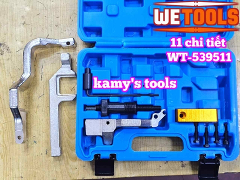 Bộ dụng cụ cân cam dưỡng đặt cam xe BMW Citroen Mini Cooper N12 N14 N16 Peugeot Wetools 11 chi tiết WT-539511