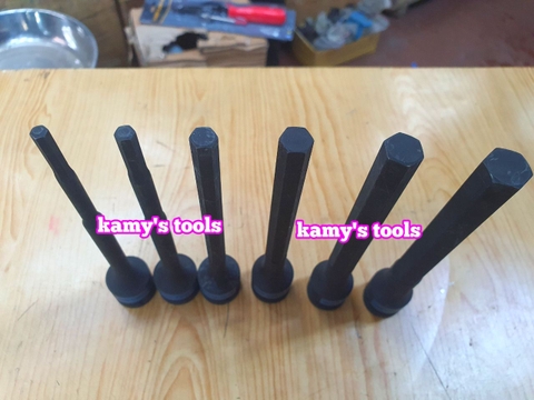 Tuýp lú đầu lục giác kingtony 1/2 inch dài 150mm 5-14mm 407505 407506 407508 407510 407512 407514