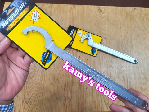 Cờ Lê Móc Cổ Xe Máy Hotssman Hợp Kim Thép Cr-V (Cờ Lê Móc, Khóa Móc) bán lẻ từng cái