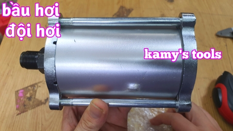 Bầu hơi kích con đội thủy lực 20 tấn 30 tấn 35 tấn 50 tấn, bầu kích hơi