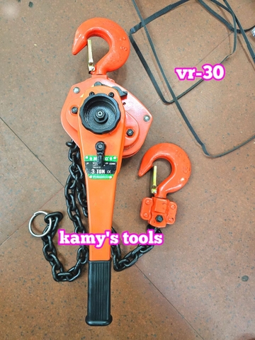 Pa lăng xích lắc tay Nitto 3 tấn 1.5m (1.5 mét) VR-30 cao cấp