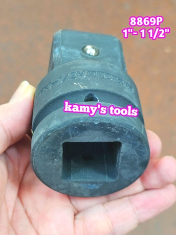 1 inch ra 1-1/2 inch Đầu chuyển đầu biến đen Kingtony 8869P 25mm ra 38mm