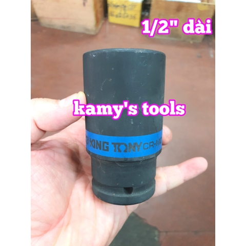 Đầu tuýp 1/2 inch đen dài 80mm Kingtony 8mm-32mm 443508M 443510M 443511M 443512M 443513M 443514M 443516M 443517M 443519M 443521M 443522M 443523M 443524M 443527M 443530M 443532M