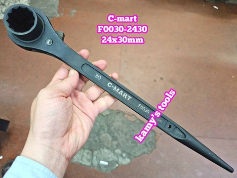 Cờ lê đuôi chuột tự động C-mart 24x27, 24x30, 27x30, 27x32, F0030-2427, F0030-2430, F0030-2730, F0030-2732