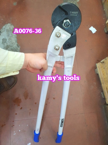 Kìm cắt cáp thép dài 36 inch 900mm C-mart A0076-36, kéo cắt cáp thép lõi bố cáp thép trần acsr