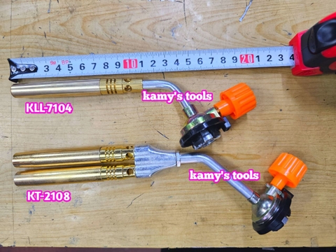 Đèn khò gas đơn đôi lắp bình gas mini Kovea KLL-7104 KT-2104 và KT-2108