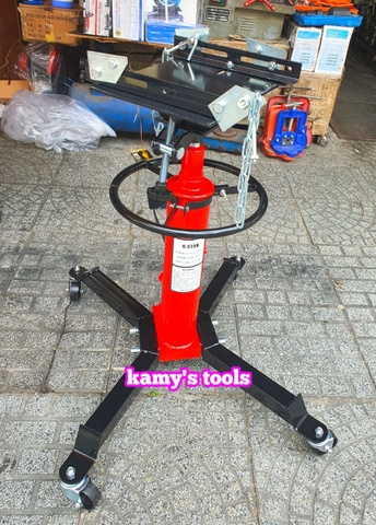 Giá đỡ hộp số kiểu đứng 0.5 tấn 2 tầng 2 ty bơm nặng 42kg chưa bao bì kamytools