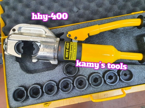 Kìm ép cos thủy lực HHY-400 TLP đầu chữ C 11 tấn 16-400mm2