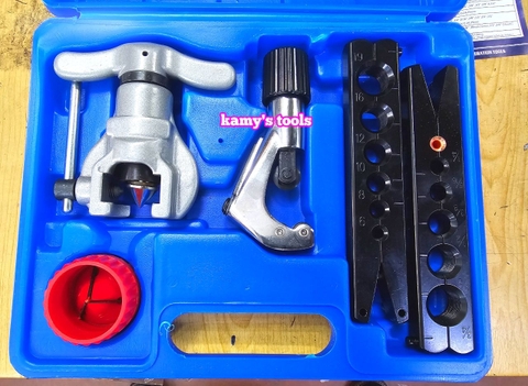 Bộ lã ống đồng lệch tâm 2 kẹp lã tự động loe ống đồng CT-806AM