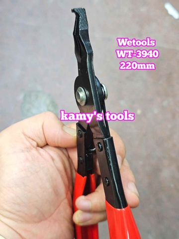 Kìm mở phe miệng dẹp xe hơi ô tô 9 inch 220mm Wetools WT-3940