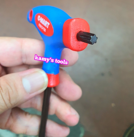 Lục giác bông hoa thị cán chữ T C-Mart model F0013