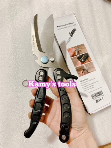 Kéo đa năng 3 trong 1 Rhino Japan ( kéo, dao,khui bia)