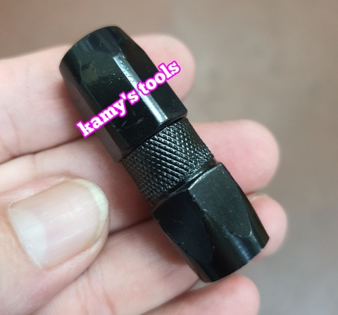 Đầu bơm mỡ đen bôi trơn áp suất cao 1/8 inch dài 45mm