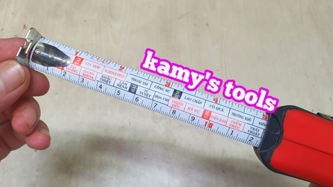 Thước kéo 5m bản 19mm Osuka 1SL53-5019 2 mặt có lỗ ban (thước kéo 5m, thước rút 5m, thước cuộn 5m)