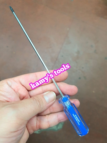 Tua vít bake dẹp 3.2mm dài 75mm 100mm 150mm 200mm model C0032 C-mart