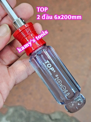 Tua vít 2 đầu 6mm TOP dài 25mm 100mm 150mm 200mm TSD-0055 TSD-0125 TSD-0175 TSD-0225