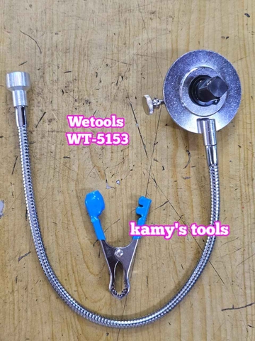 Dụng cụ đồng hồ đo góc quay lực siết bulong đồng hồ đo góc siết có kẹp 1/2 inch Wetools WT-5153