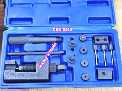 Bộ cảo vam tháo mở mắt xích sên xe gắn máy Kamytools CBR-8340 xích 520-525-530-630