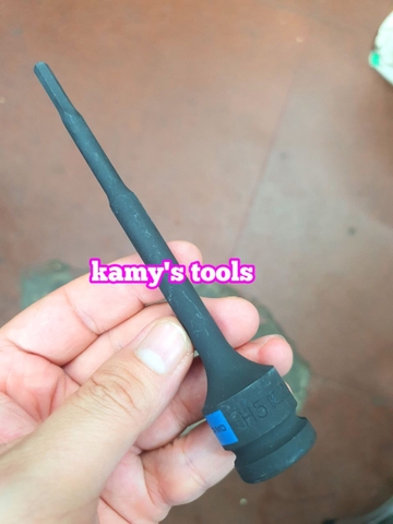 Tuýp lú đầu lục giác kingtony 1/2 inch dài 150mm 5-14mm 407505 407506 407508 407510 407512 407514