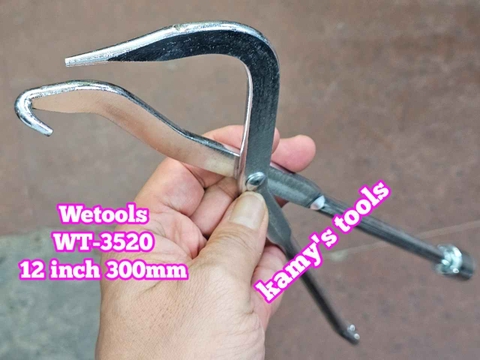 Kìm tháo và lắp móc lò xo bố thắng xe hơi ô tô 12 inch 300mm Wetools WT-3520