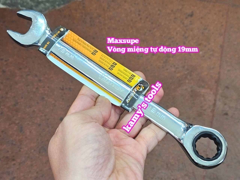 Cờ lê vòng miệng tự động Maxsupe 8mm 10mm 12mm 13mm 14mm 15mm 17mm 19mm M-7641 M-7643 M-7645 M-7646 M-7647 M-7648 M-7650 M-7652