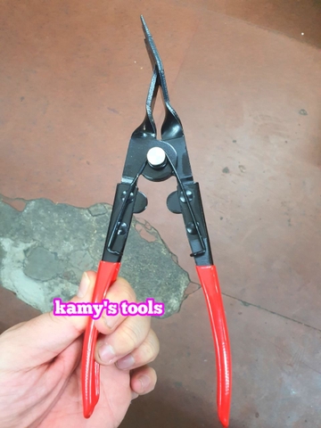 Kìm tách mở đèn pha chóa đèn cậy chốt nút xe ô tô xe hơi dài 240mm