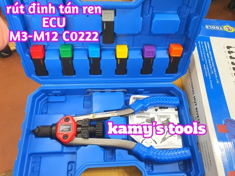 Kìm rút rive đinh tán ren Ecu C-mart c0222 m3-m12