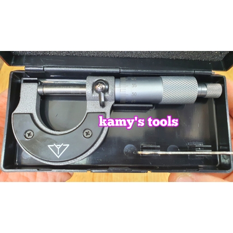 Panme cơ khí 0-25mm 25-50mm chữ Y loại tốt