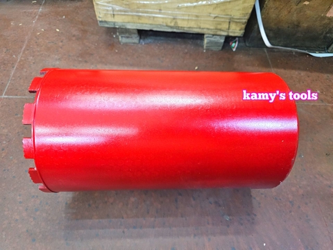 Mũi khoan rút lõi bê tông dài 350mm cỡ 140mm 152mm 160mm 162mm 168mm 180mm 188mm 200mm