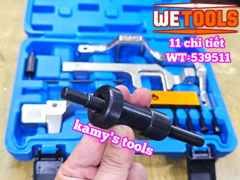 Bộ dụng cụ cân cam dưỡng đặt cam xe BMW Citroen Mini Cooper N12 N14 N16 Peugeot Wetools 11 chi tiết WT-539511