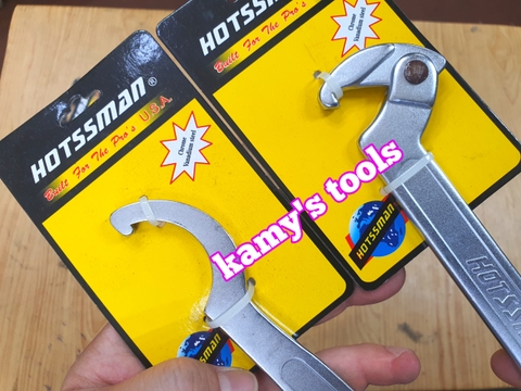 Cờ Lê Móc Cổ Xe Máy Hotssman Hợp Kim Thép Cr-V (Cờ Lê Móc, Khóa Móc) bán lẻ từng cái