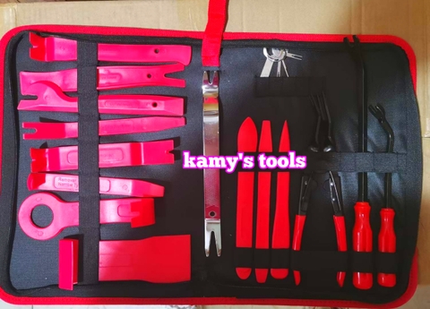 Bộ cậy taplo ô tô, bộ nạy nhựa nội thất ô tô 20 chi tiết Trigoldte