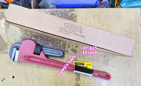 87-625 18 inch Mỏ lết răng Stanley 450mm mở tối đa 80mm