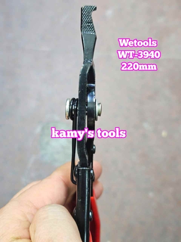 Kìm mở phe miệng dẹp xe hơi ô tô 9 inch 220mm Wetools WT-3940